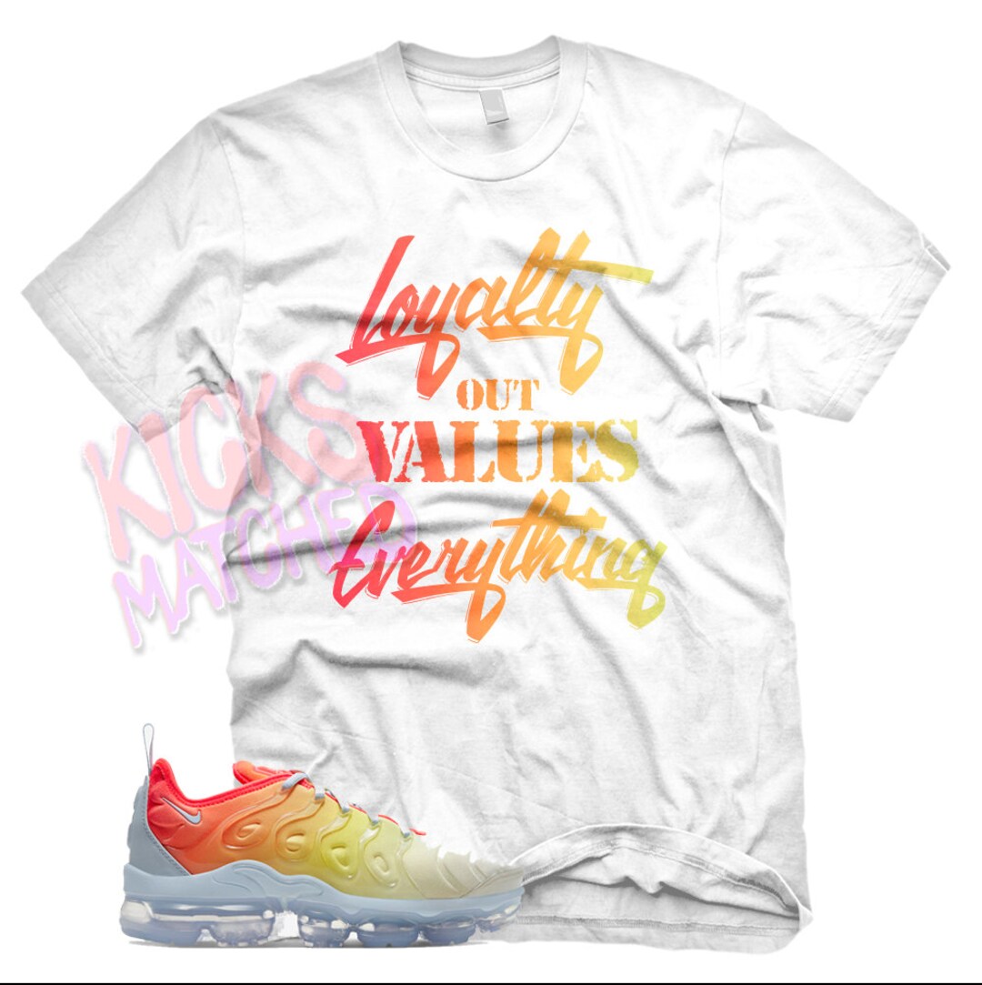 orange vapormax shirt
