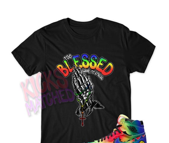 shirt to match tie dye jordan 1