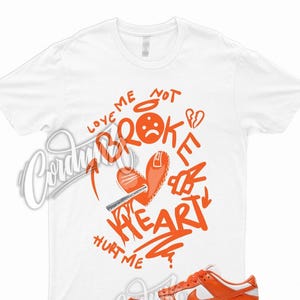 BROKEN Shirt for Dunk Low Syracuse Orange Blaze Starfish Star High 1 University