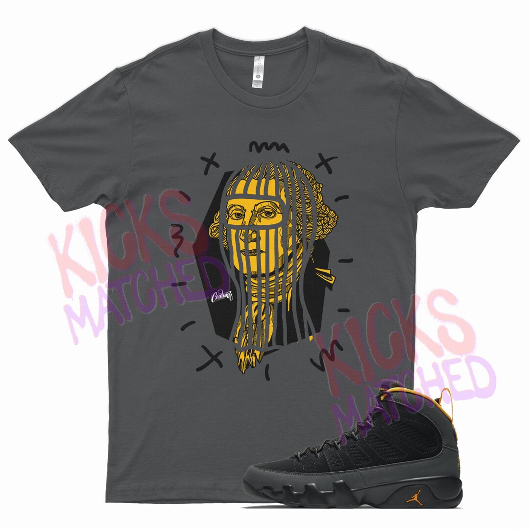 Grey GW T Shirt to Match Jordan University Gold Yellow