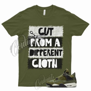 4 Olive Craft Medium SE Pale Vanilla Khaki Black Sail T Shirt Match CUT