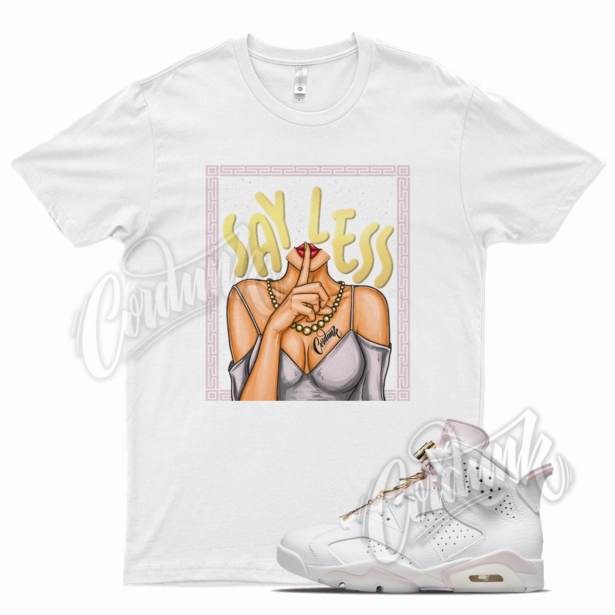 jordan 6 gold hoops for sale