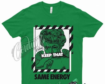ENERGY T Shirt to Match 1 Low Lucky Green Stadium Pine Kelly Seattle Mid Grey 6 Rings