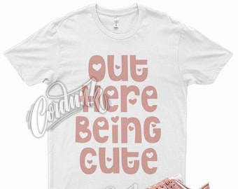 MIGNON T-shirt pour femme Dunk Low Rose Whisper Foamposite Gold 1 Mid High