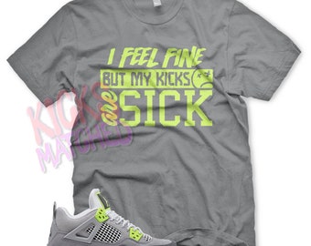 Nike Grey Neon Shirt Tee Shirt For Air Jordan Nike Air Max 95 Cool