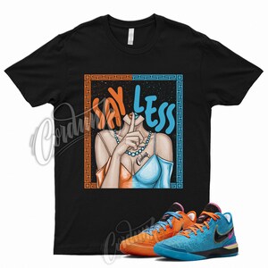 SHHH T Shirt to Match Zoom LeBron NXXT Gen I Promise Orange Blue MultiColor 1 Multi Color