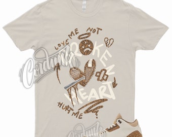 BROKEN T Shirt to Match 3 Palomino Orewood Brown Light Tan Elephant Print 1 Mid Low Dunk
