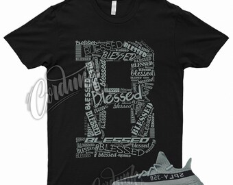 BLESSED Shirt for 350 V2 Salt Fade Ash Core Black Boost 380 450 500 700 V3 Blue