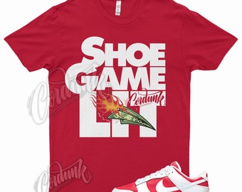 red nike shirts
