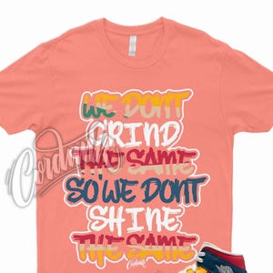 GRIND Shirt for J1 1 Mid Magic Ember Fire Red Taxi French Blue Multi Color Green