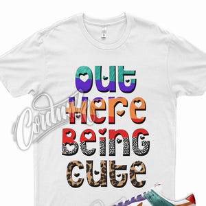 New CUTE T Shirt for Dunk Low WMNS Patchwork Multicolor Safari Cheetah Leopard