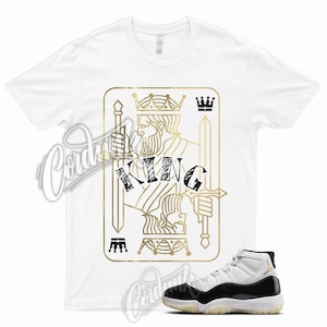 Metallic Gold DMP Defining Moments 11 Gratitude T Shirt Match KING