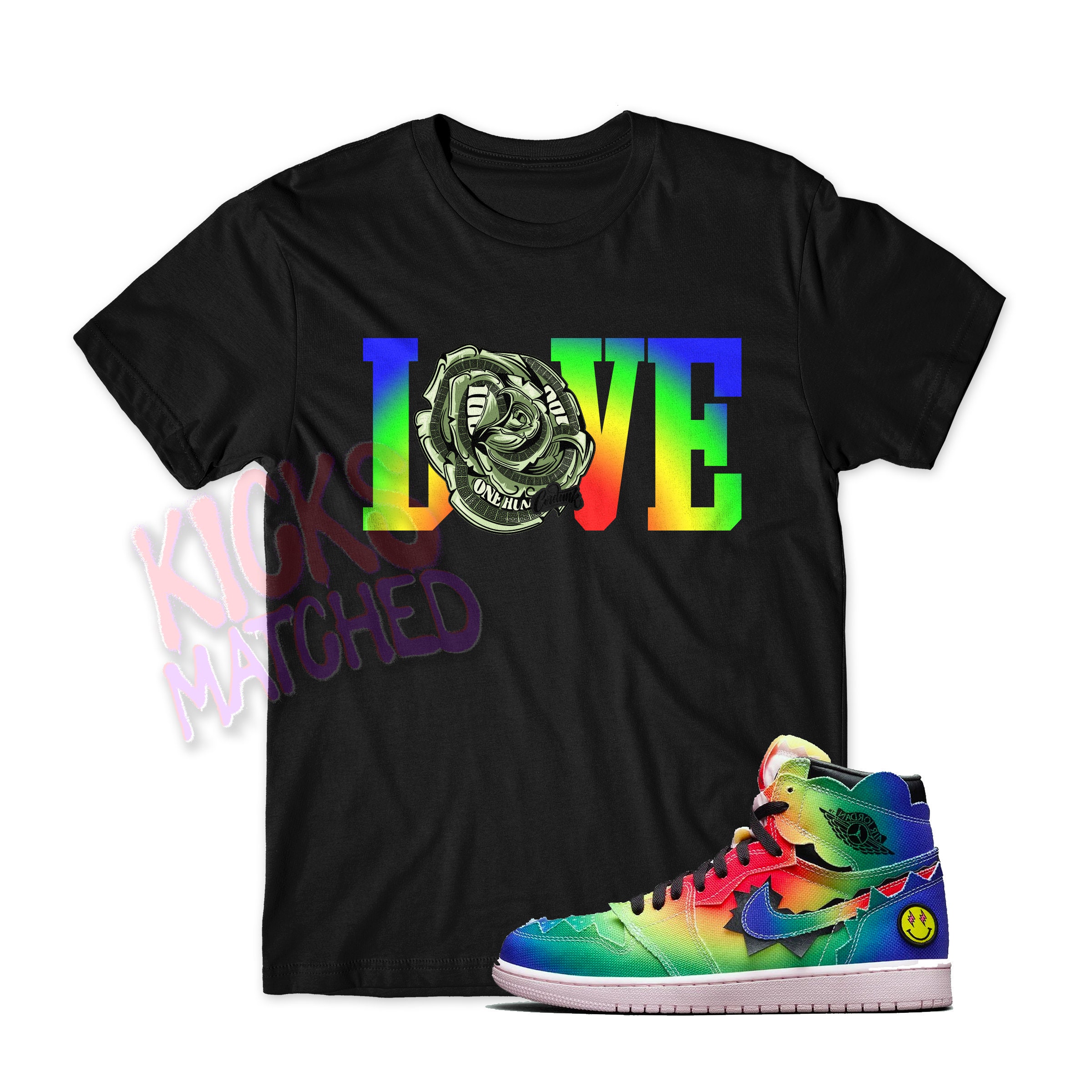 Shirt to Match Jordan 1 J Balvin | Etsy 