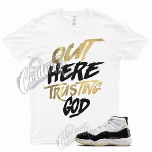 Metallic Gold DMP Defining Moments 11 Gratitude T Shirt Match TG