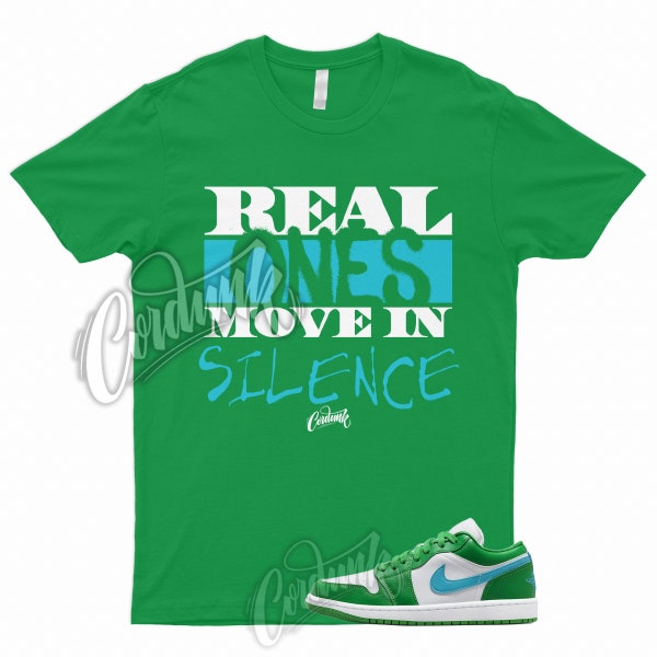 R1 T Shirt to Match 1 Low Aquatone Lucky Green Stadium Pine Kelly Seattle Mid Grey 6 Rings Aqua Tone Teal