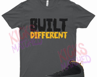 black and yellow nike t shirt