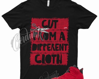 CUT T Shirt to Match 6 Retro Toro Bravo Varsity University Red Bred Flu Game