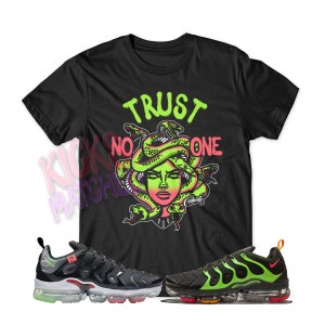 Bright crimson vapormax plus top shirt