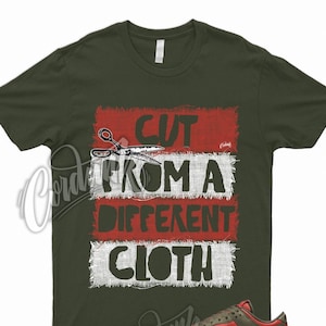 Dunk Mystic Red Olive Cargo Khaki Rough Green White Low T Shirt Match CUT