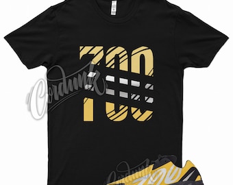 Black " 700 " T Shirt for Yeezy 700 MNVN Honey Flux Yellow Metallic Silver 350 by Kicks Matched