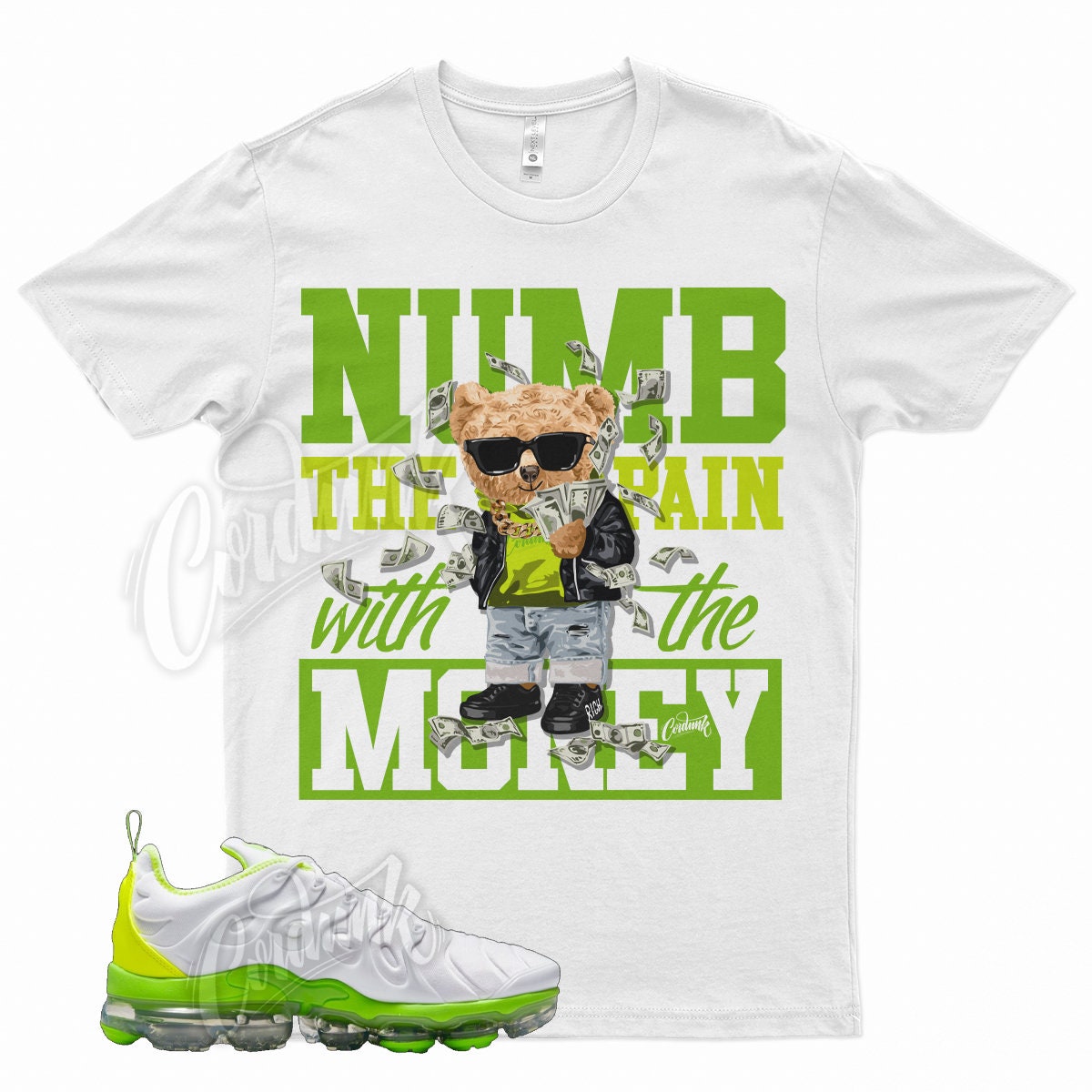 nike shirt with lime green