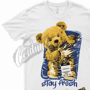Dunk Blue Jay University Gold Yellow Michigan 1 White T Shirt Match STAY