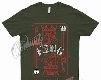 Dunk Mystic Red Olive Cargo Khaki Rough Green White Low T Shirt Match KING