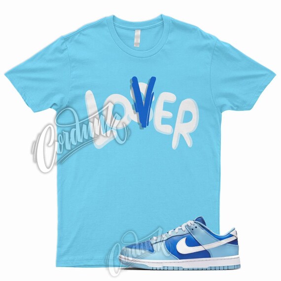 argon blue dunks shirt