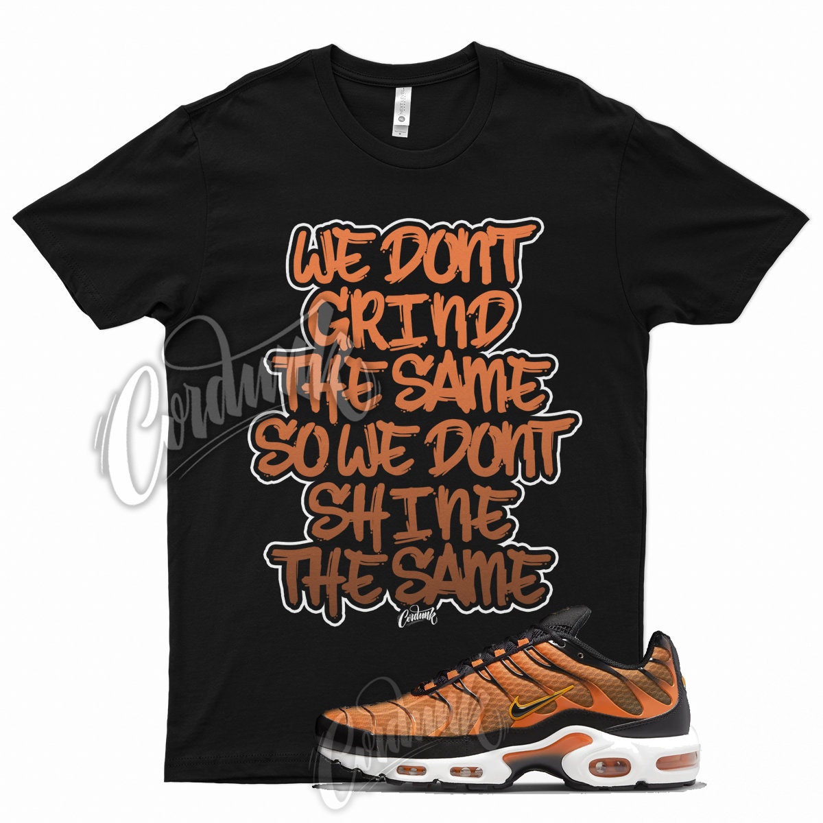 GRIND T Shirt for Air Max Plus Safety Orange University Gold  display picture 3