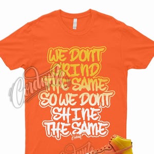 Dunk High Sweet Tooth T Shirt Amarillo Orange White Black Yellow GRIND