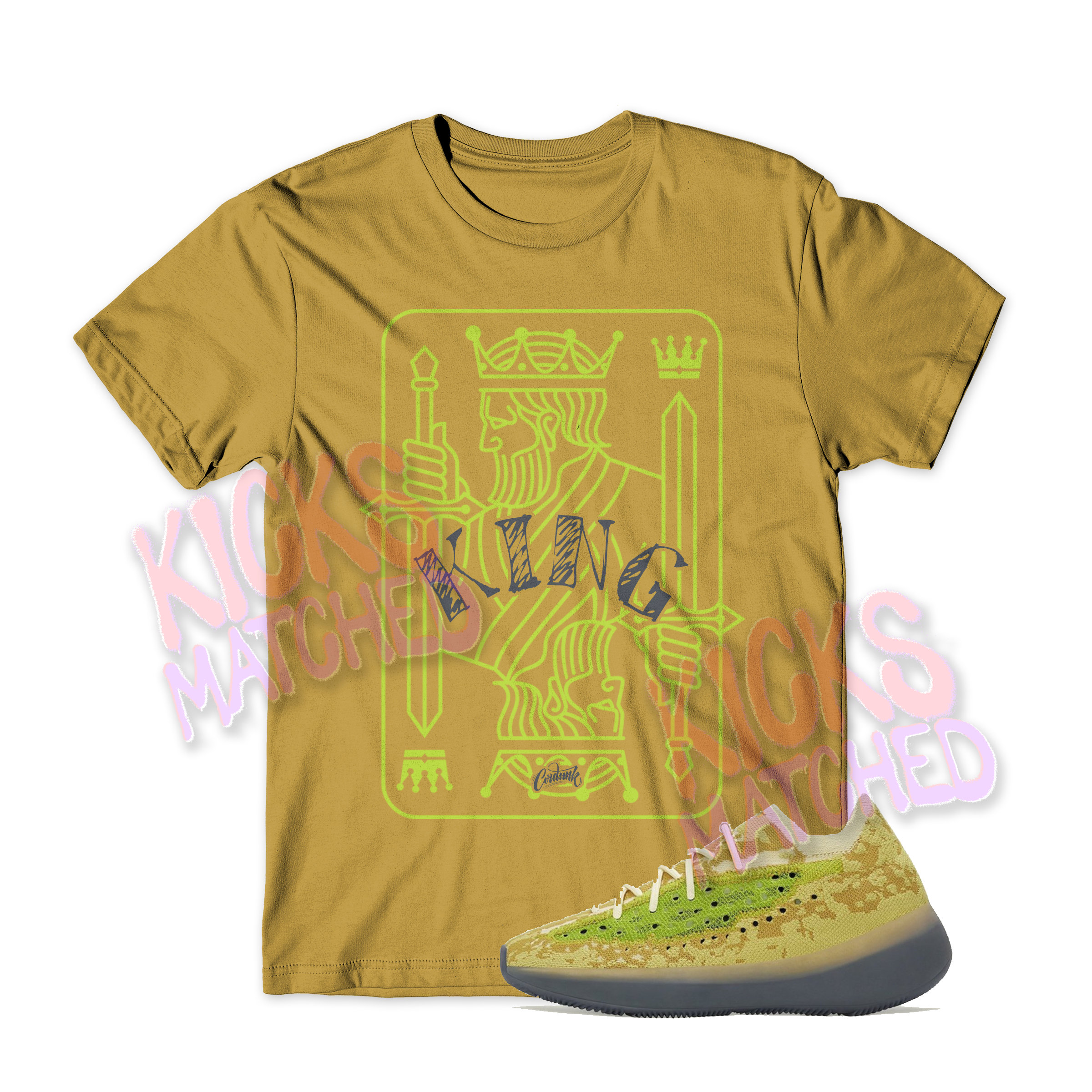 Yeezy Boost 350 Butter Medusa Drip Shirt Butter Tee