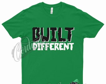 BUILT T Shirt to Match 1 Low Lucky Green Stadium Pine Kelly Seattle Mid Grey 6 Rings