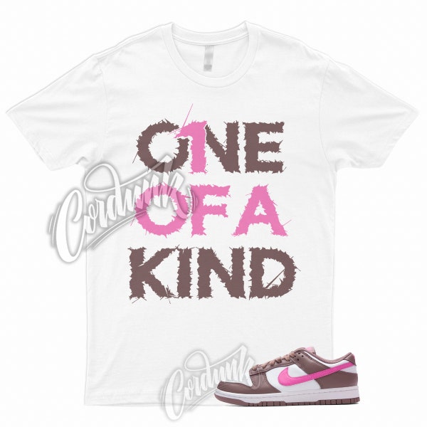 Dunk Smokey Mauve Playful Pink White Brown Low T Shirt Match 1OAK