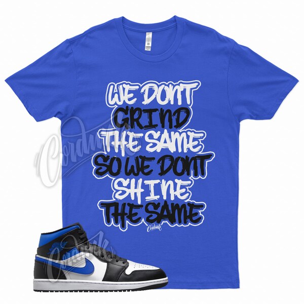 signal blue jordan 1 shirts