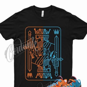 KING T Shirt to Match Zoom LeBron NXXT Gen I Promise Orange Blue MultiColor 1 Multi Color