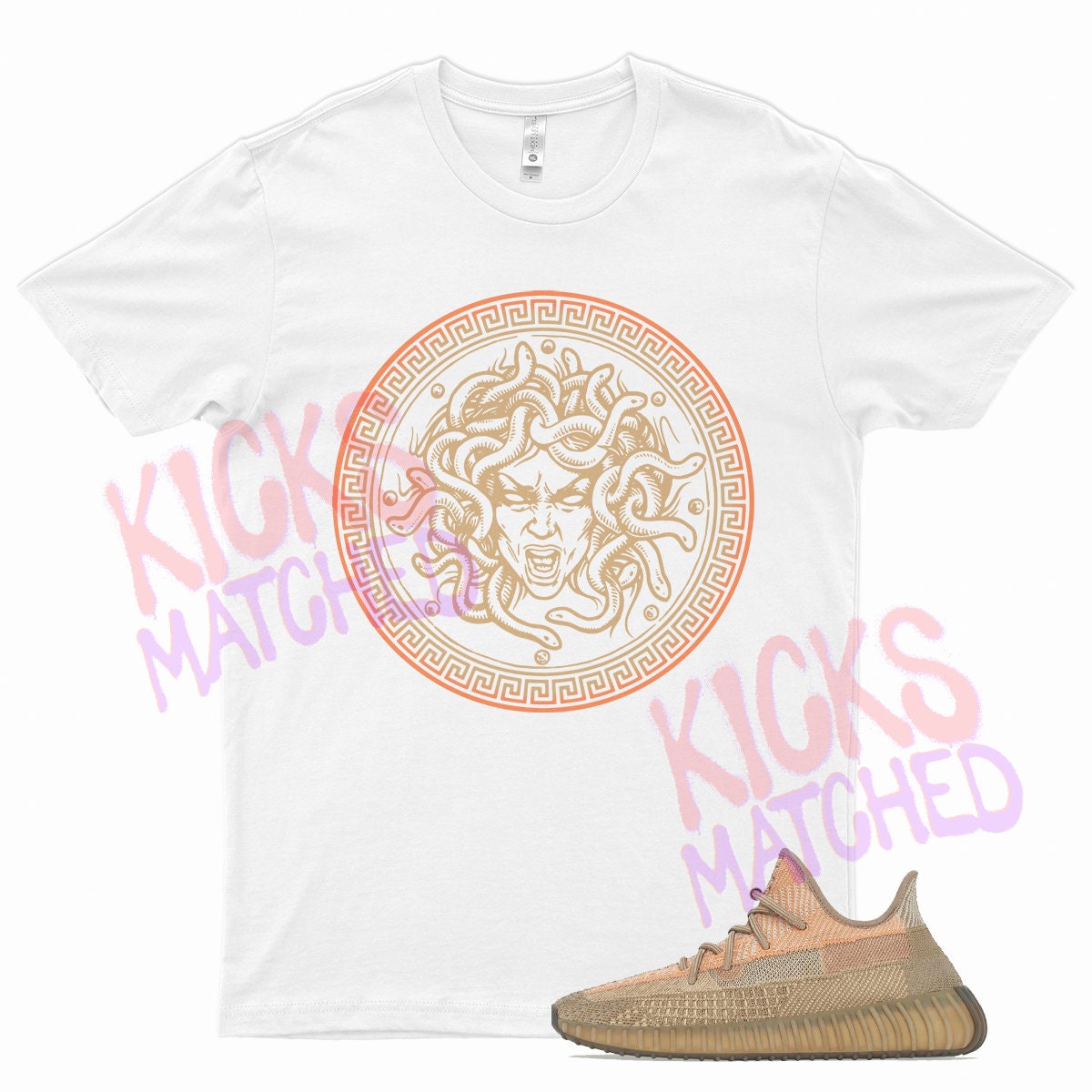 Shirt to Match Yeezy Boost 350 V2 Desert Sage Sneaker Colorway Kill Bill V1 T-Shirt S / 4 oz.