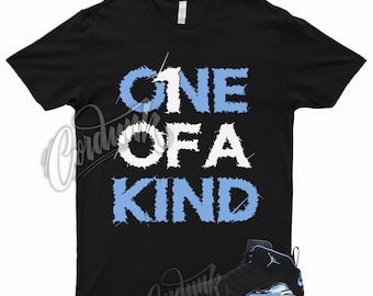 1OAK T Shirt to Match MVP University Blue UNC Toe Black White Powder 1