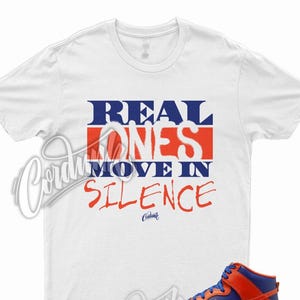 R1 T Shirt for Dunk High Navy Orange Deep Royal Blue Knicks Vapormax 1