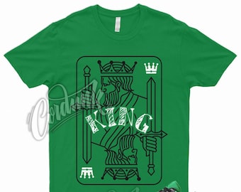 KING T Shirt to Match 1 Low Lucky Green Stadium Pine Kelly Seattle Mid Grey 6 Rings