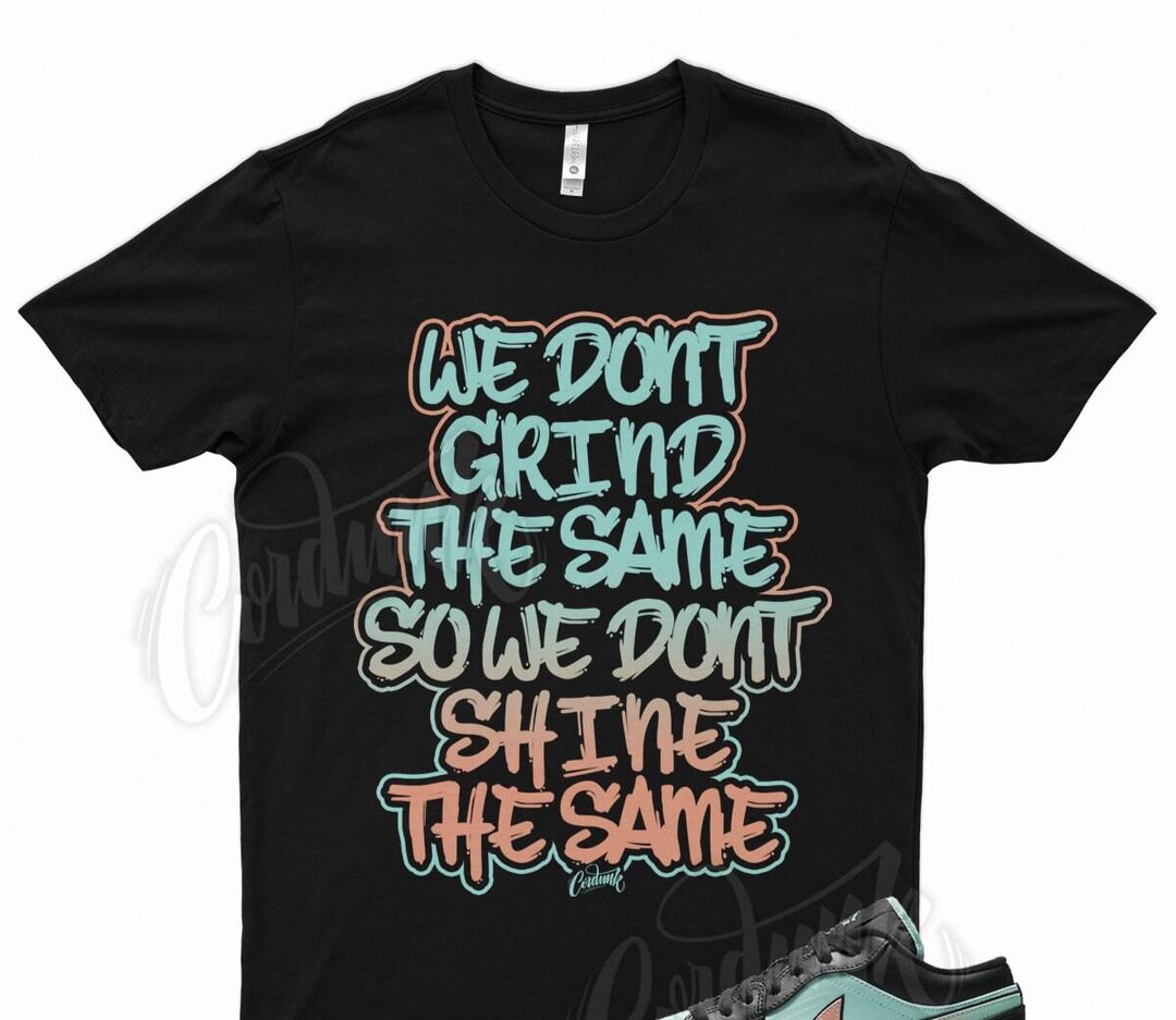 T-shirt Nera Cordunk – Air J1 1 Low SE Tropical Twist Turchese Dunk – Unisex
