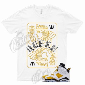Yellow Ochre 6 Black White T Shirt to Match QUEEN