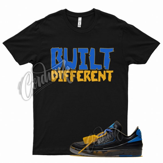 Royal blue and yellow jordan shirt hotsell