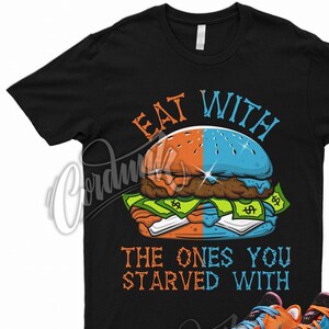 EAT T Shirt to Match Zoom LeBron NXXT Gen I Promise Orange Blue MultiColor 1 Multi Color
