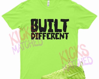 black and neon green shirt