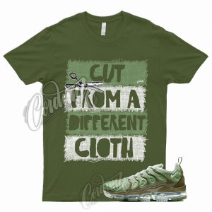 CUT T Shirt for VaporMax Plus Green Olive Green Khaki Vert Air Dunk Rough 1