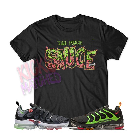 Bright crimson vapormax plus shirt new arrivals