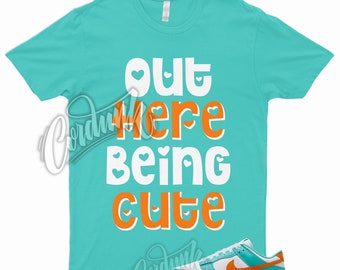 Dunk Miami Dolphins Cosmic Clay Dusty Cactus White Orange Aqua Low T ...