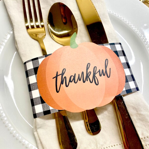 Thanksgiving Napkins - Etsy