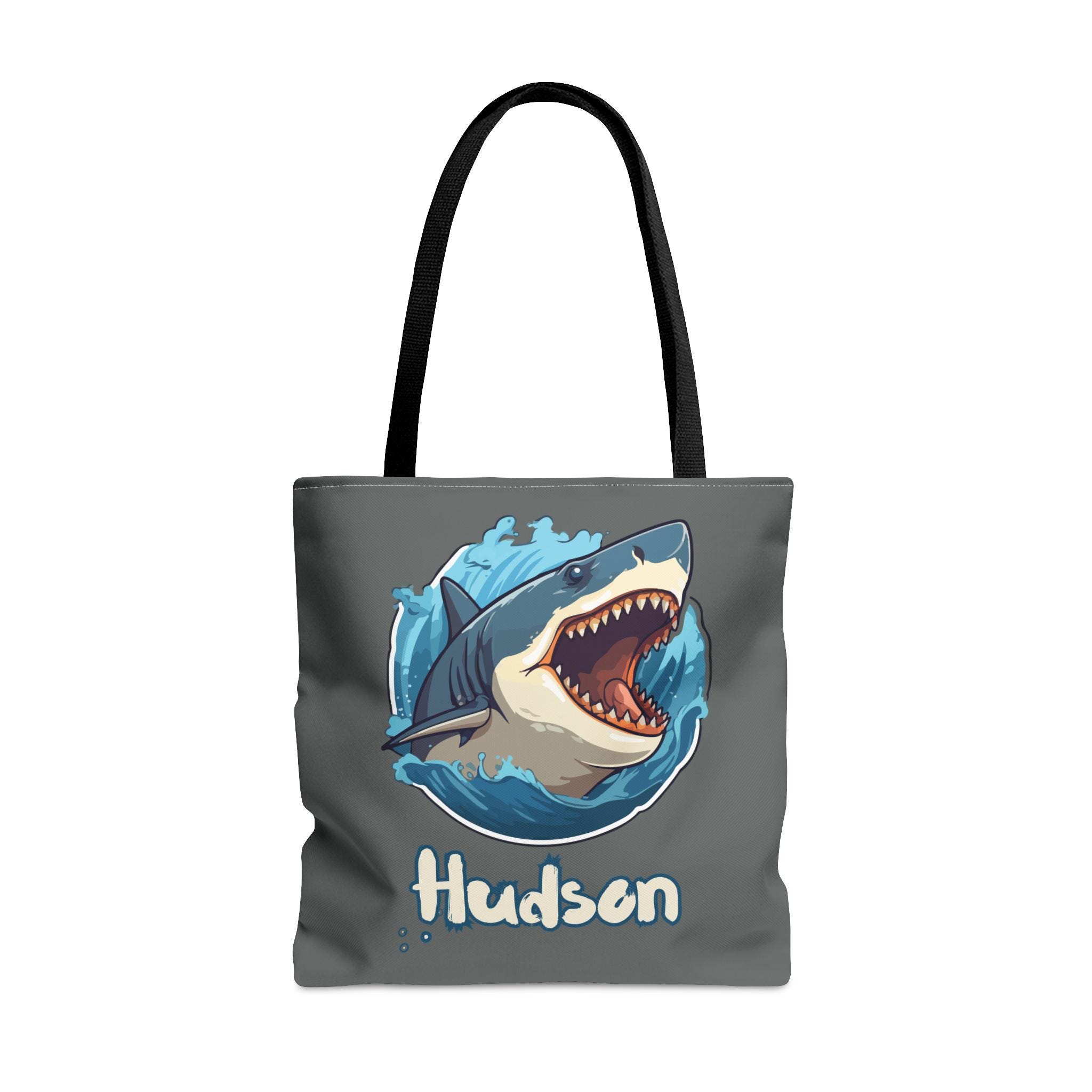 Personalized Shark Tote Bag for Trick-or-Treating