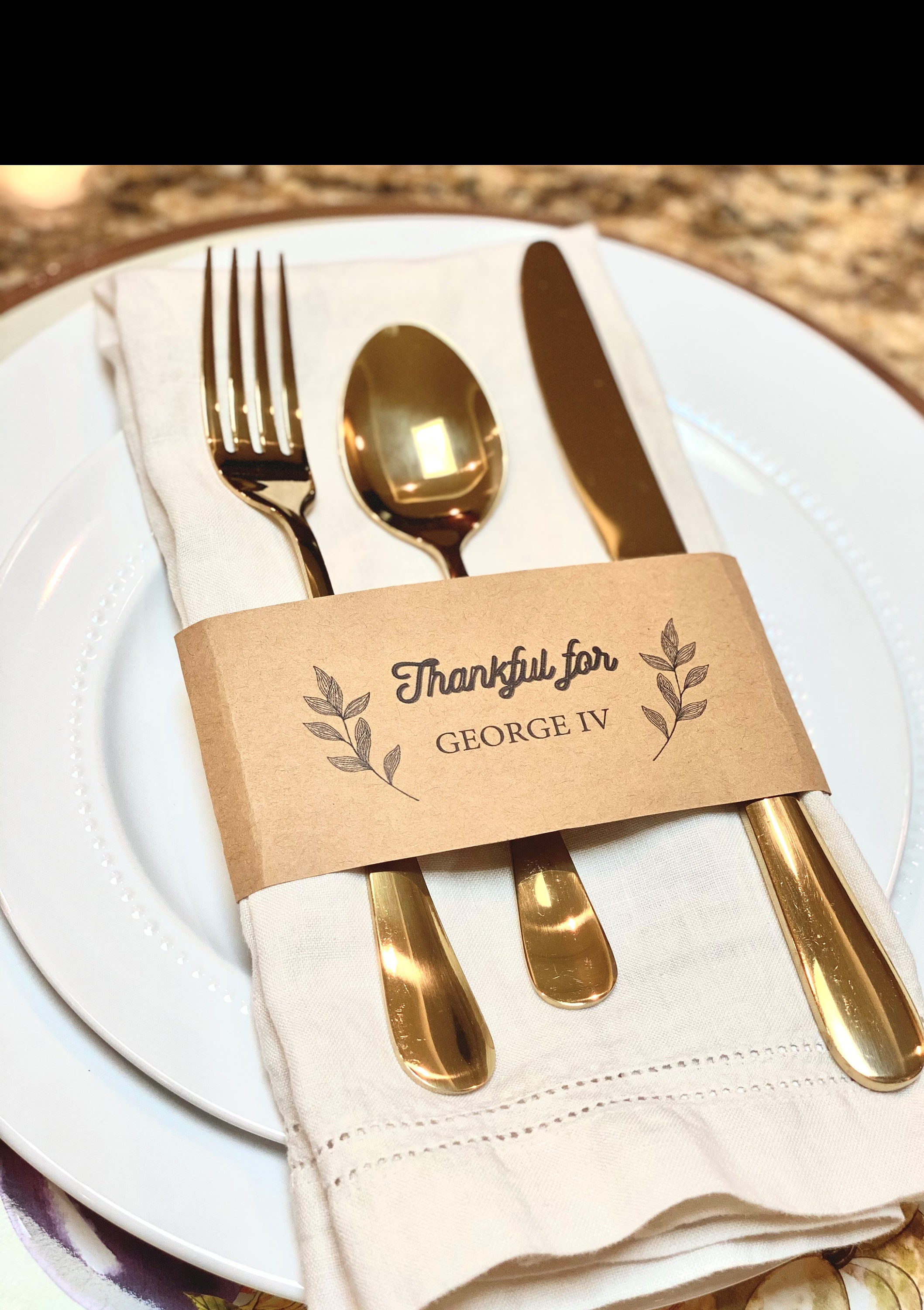 Thanksgiving Seating Cards. Instant Download. Editable, Printable, Edit ...